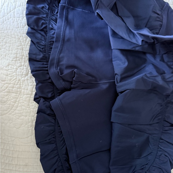 Offline by Aerie Navy Mini Bubble Skirt / Skort - Picture 3 of 4